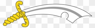 Arabian Sword Clip Art , Png Download - Flag: Essex Transparent Png