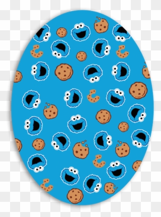 Sesame Street Cookie Monster Sleeptime Lite Shell Pattern - Sesame Street Clipart