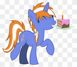 Outlawedtofu, Birthday Cake, Cake, Fallout Equestria, - Illustration Clipart