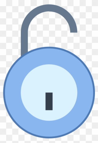 There Is A Circle To Represent The Lock Mechanism - Portable Network Graphics Clipart