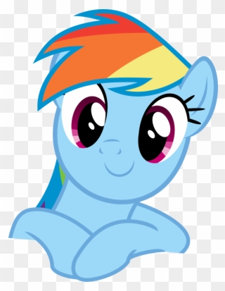 I Don't, Either - Rainbow Dash Png Party Clipart