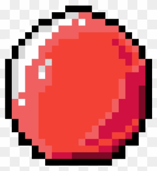 Red Egg - Eyeball Minecraft Clipart