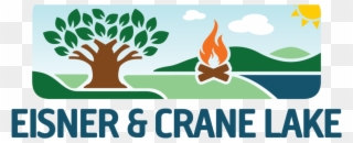 Clipart Lake Camp Lake - Eisner And Crane Lake - Png Download
