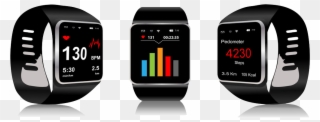 Library Apple Series Smartwatch Stock Illustration - Wearables And Connected Devices Clipart