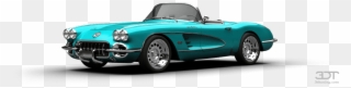 Chevrolet Corvette Convertible Coupe 1958 Tuning - 3d Tuning Clipart
