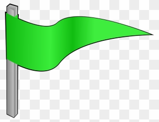 Clip Art Green Flag Clipart Flag Clip Art - Clip Art Green Flag - Png Download