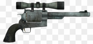 Clip Art Free Library Chrome Gun For Free Download - Fallout: New Vegas - Png Download