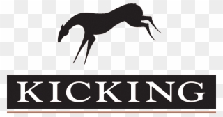 Kicking Horse Ski Resort Logo Clipart