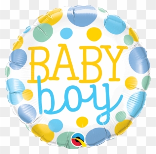 Baby Boy Dots V=1500957843 - 18"pkg Baby Boy Dots Clipart