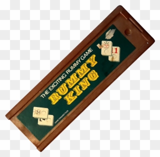 Vintage Rummy King Game With Hand Finished Tiles - Tabletop Game Clipart