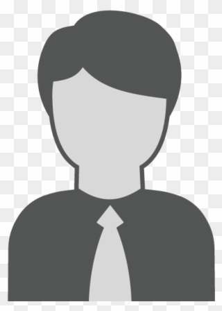 Male Placeholder Silhouette - Male Clipart