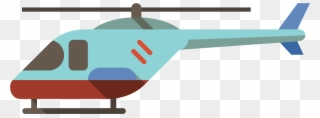 Helicopter Rotor Airplane - Helicopter Png Vector Clipart