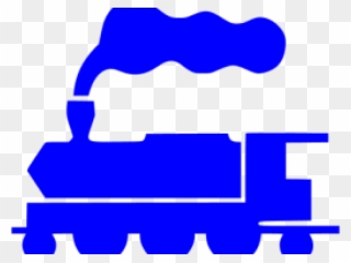 Long Clipart Blue Train - Train Color Icon Png Transparent Png