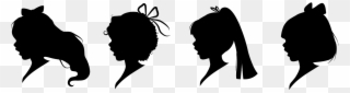 Images For Gt Wonder Woman Face Silhouette Silhouette - Wonder Woman Silhouette Vector Clipart