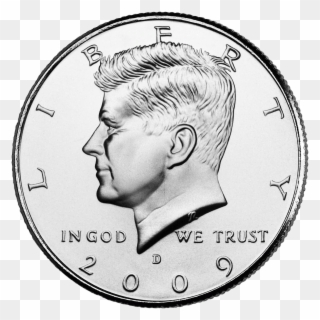 Collection Of Free Coin Download On Ubisafe - 2012 Kennedy Half Dollar D Uncirculated Clipart