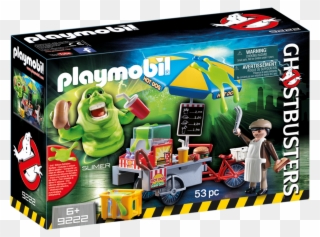 Slimer With Hot Dog Stand Product - Playmobil Slimer Clipart