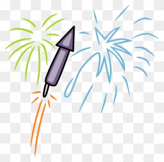 This Esl New Year Reading Page Has A Comprehension - Happy New Year Rocket Clipart
