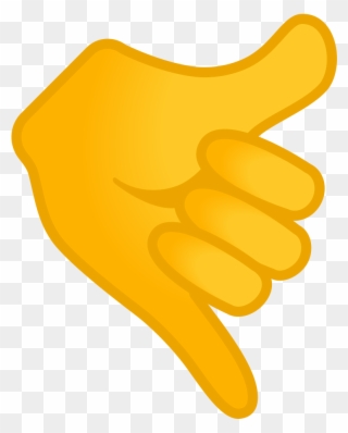 Call Me Hand Icon - Call Me Emoji Png Clipart