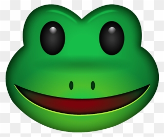 Download Frog Emoji Image In Png Emoji Island Cute - Transparent Background Frog Emoji Clipart