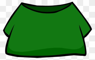Green Shirt - Green Shirt Club Penguin Clipart