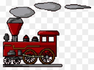 Locomotive Clipart Train Gif - Etrain Info - Png Download