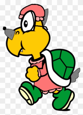 Captain Koopa As Big Bad Wolf Disguised As Little Red - 2d Koopa Troopa Clipart