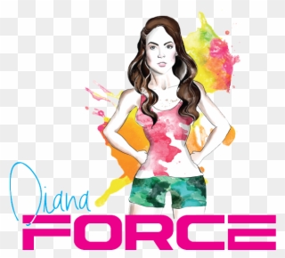 Diana Force Bikini Rocks Challenge - Diana Force Logo Clipart
