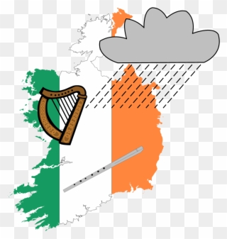 1) Learning To Play The Tin Whistle In A Compulsory - Republic Of Ireland Clipart
