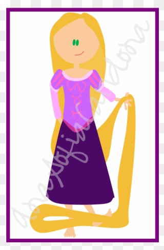 Rapunzel Tangled - Tangled Clipart