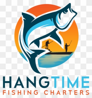 Its Fishing Time - Fishing Logo Png Clipart