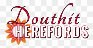Douthit Herefords Clipart
