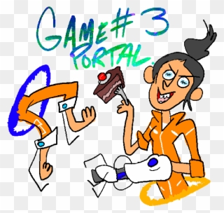 Let's Play Portal "comedy" Might As Well Sprinkle In Clipart