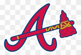 A - Atlanta Braves Logo Vinyl Clipart