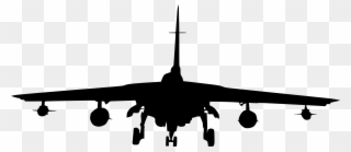 Fighter Plane Front - Fighter Jet Logo Png Clipart