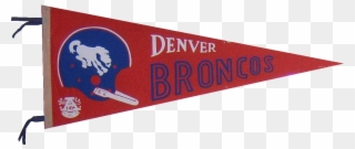 Image Of Broncos Pennants By Trench, Inc - Denver Broncos Pennant Clipart