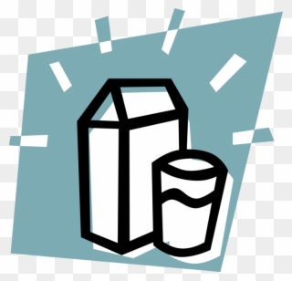 Graphic Free Milk Vector Carton - Milk Clipart