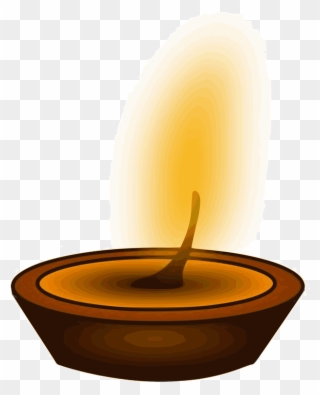 Transparent Diya Clipart