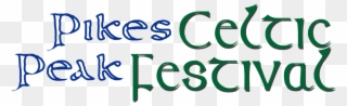 Ppcf Hi Res Text Logo - Pikes Peak Celtic Festival Clipart