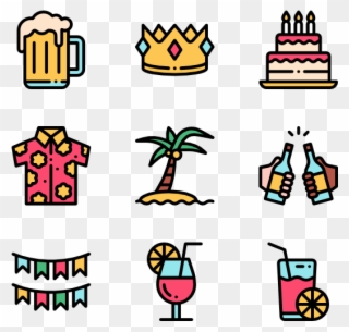 Summer Party - Concentration Icon Png Clipart
