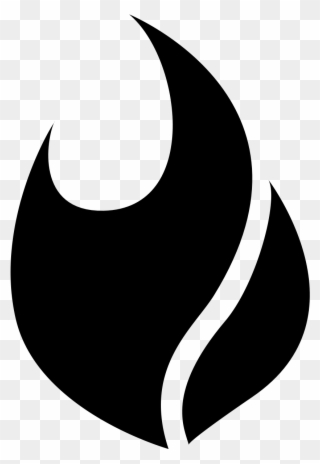 Fire Ball Black And White Clipart