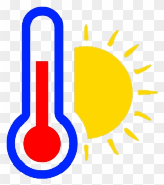 Cold Clipart Temperature Change - Temperatura Para Niños - Png Download