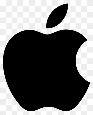 Open - Apple Logo Png Vector Clipart