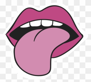 Clipart Eye Mango - Clipart Tongue Png Transparent Png