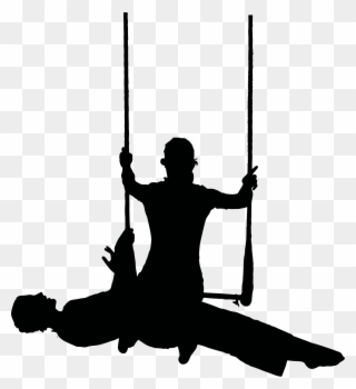 Circus Silhouette Painting Street Art - Street Art Png Clipart