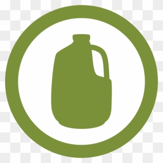 Milk Jug Clipart Plastic Container - Linterna Verde Logo Vector - Png Download