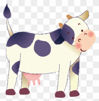 Dairy Cow Clipart At Getdrawings - Cattle - Png Download