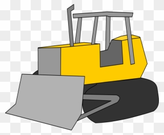Caterpillar D9 Bulldozer Excavator Heavy Machinery - Pixel Art Bulldozer Clipart