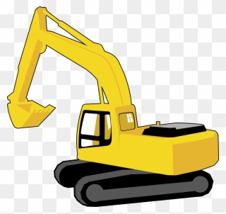 Clipart Free Library Excavator At Getdrawings Com - Digger Clipart Png Transparent Png