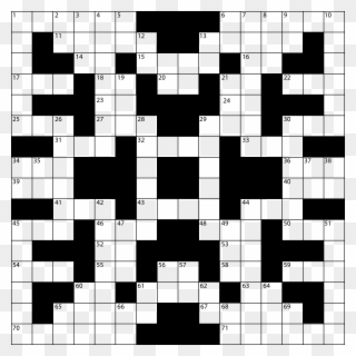 Free Vector Crossword Puzzle Clip Art - Hygiene Printable Crossword Puzzles - Png Download