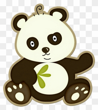 Safari Png, Forest Animals, Bear Illustration, Panda - Urso Panda Safari Png Clipart